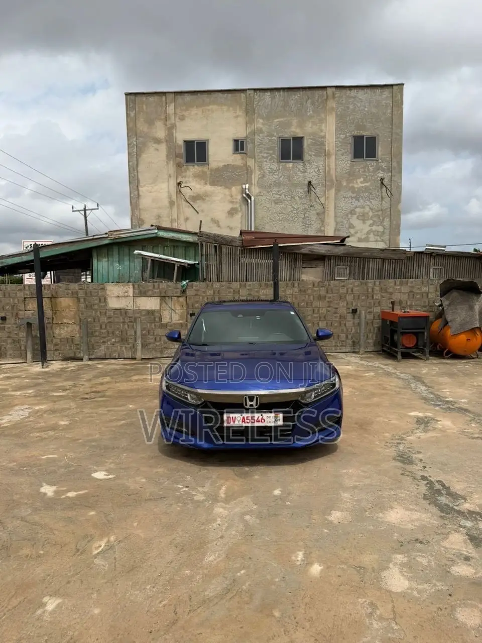 Honda Accord Sport (2.0L 4cyl Turbo 6M) 2019 Blue