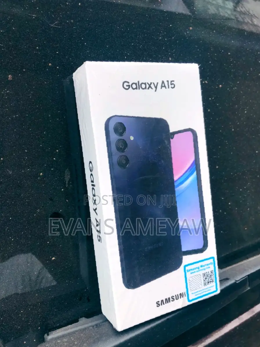 New Samsung Galaxy A15 5G 256 GB Black