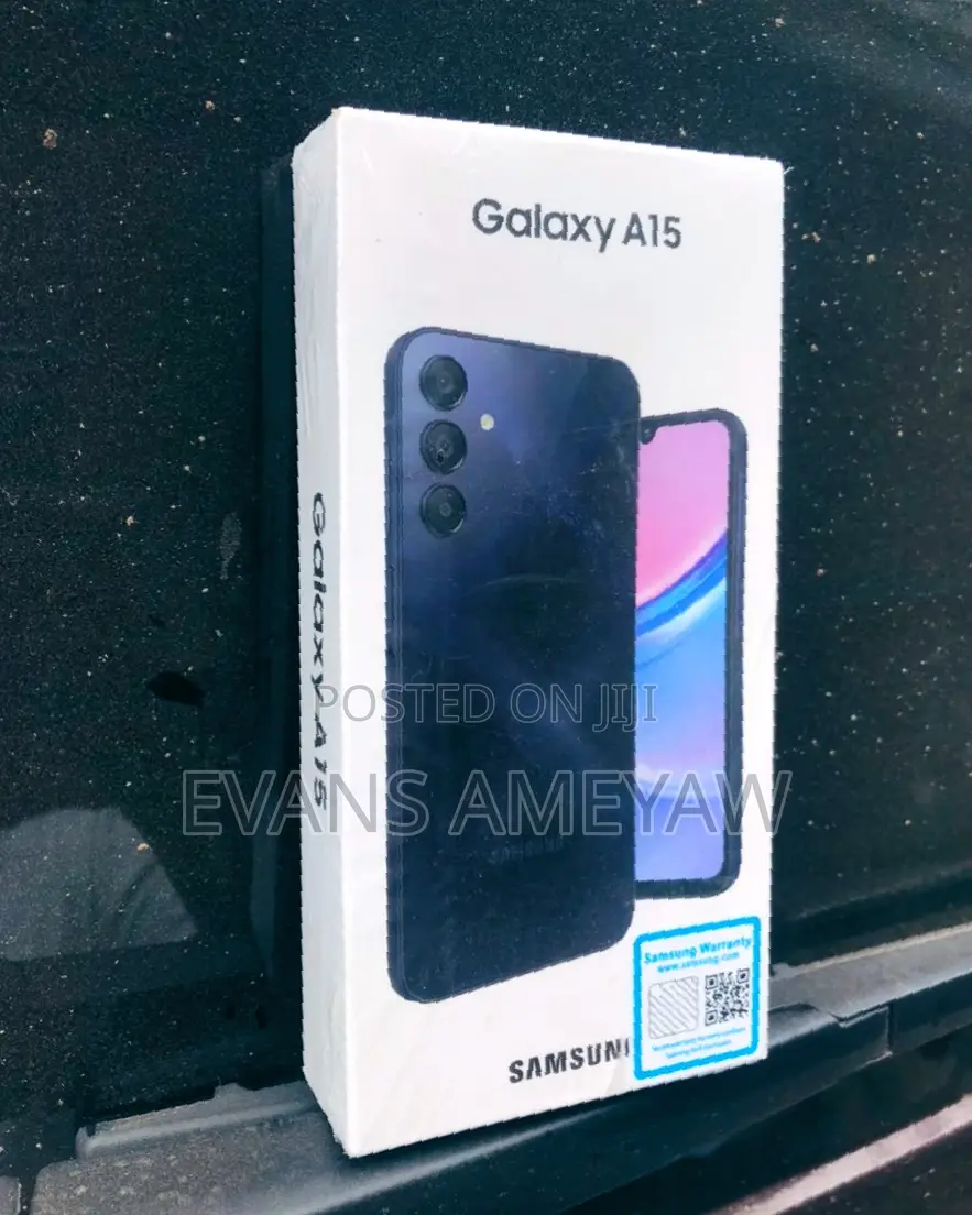 New Samsung Galaxy A15 5G 256 GB Black
