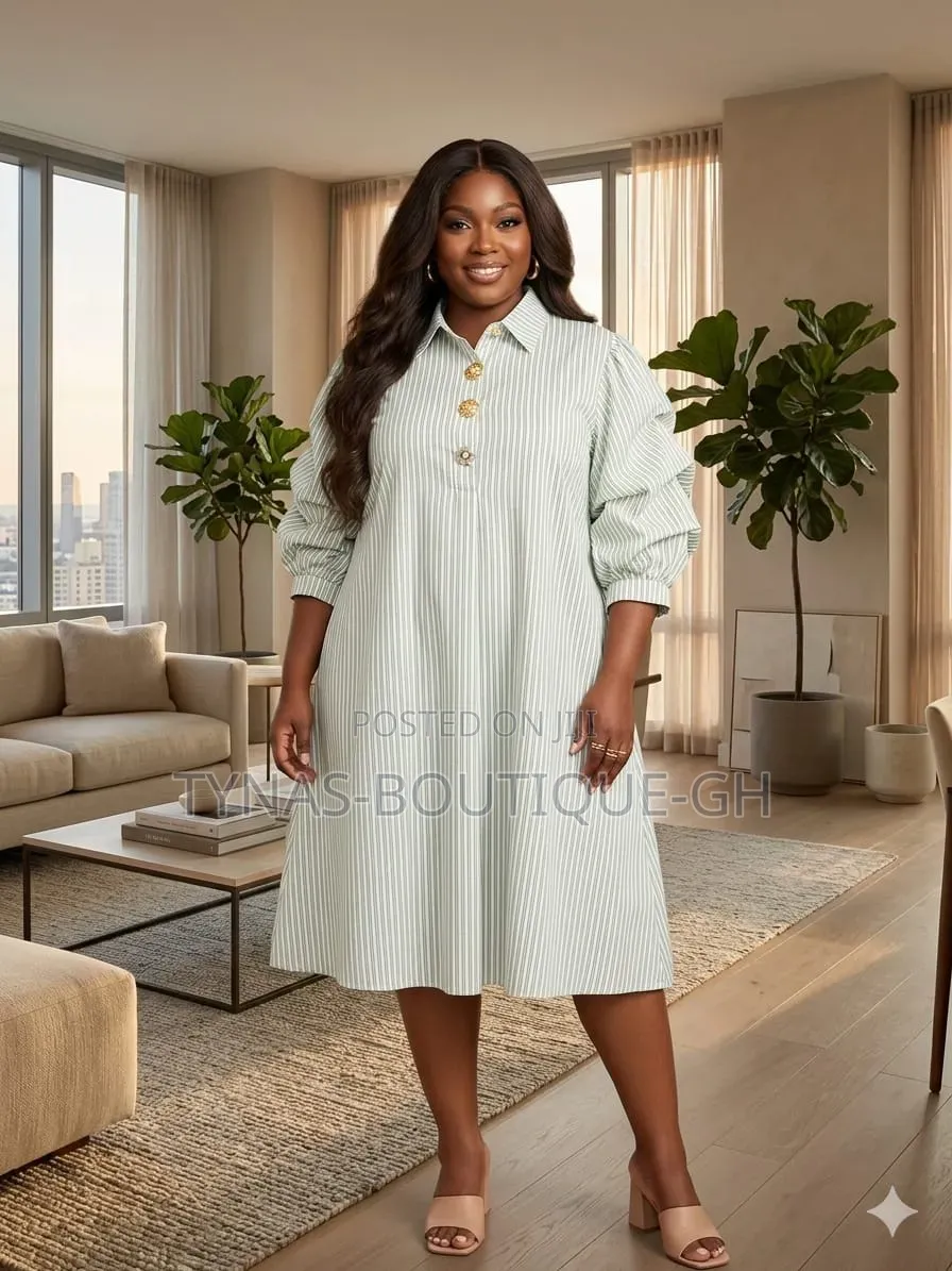 Cotton Dress Uk Size 12-20