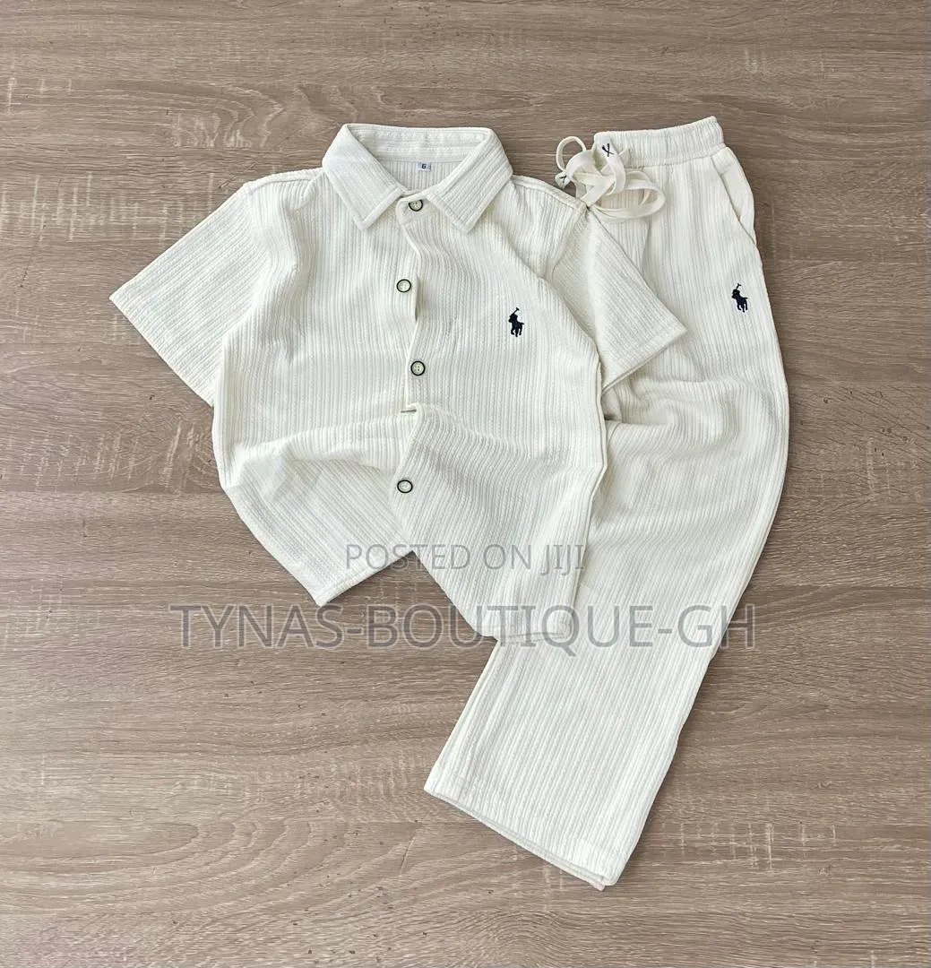 Boys Top and Down Trousers Short