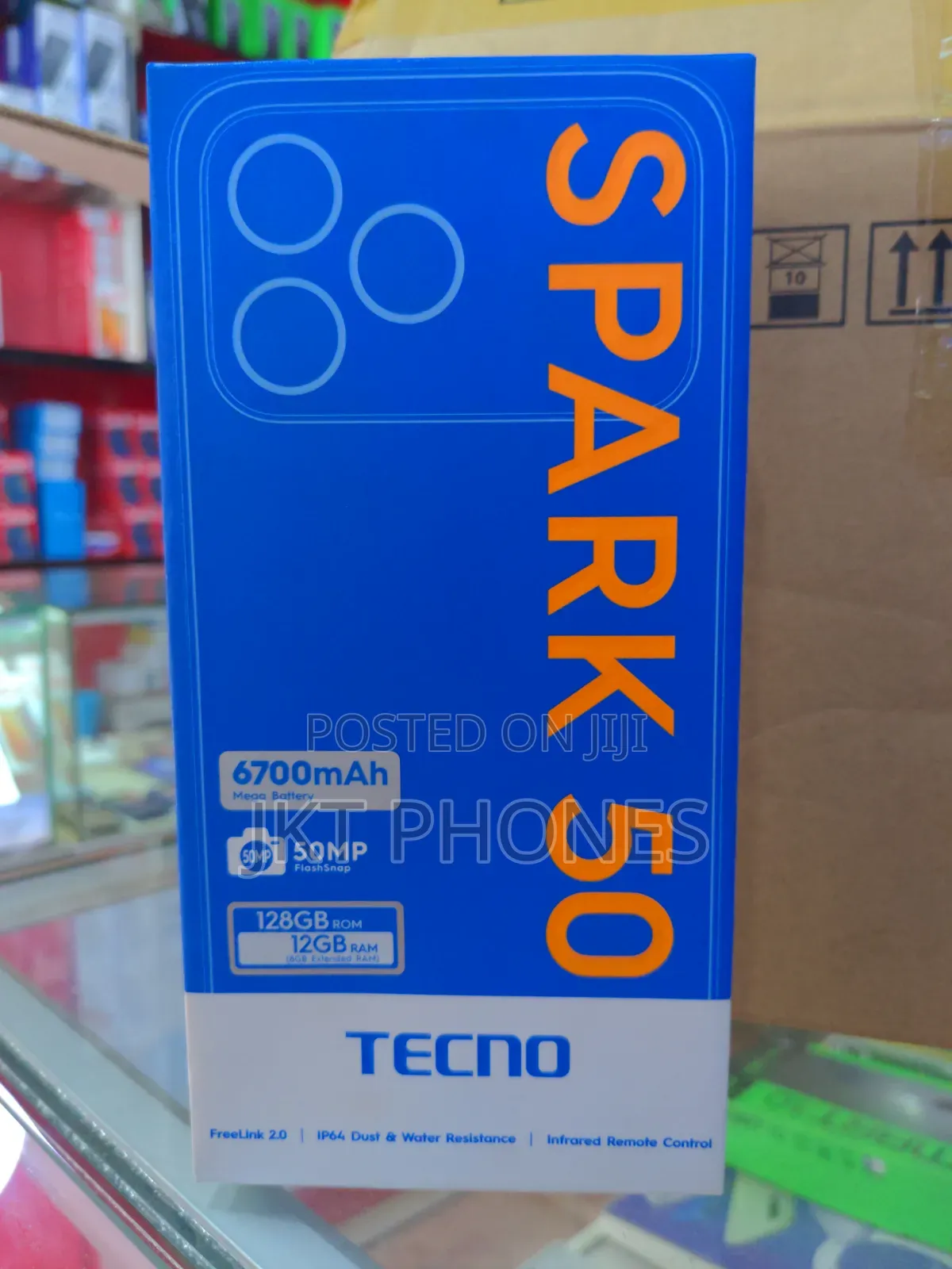 New Tecno Spark 50 128 GB Purple