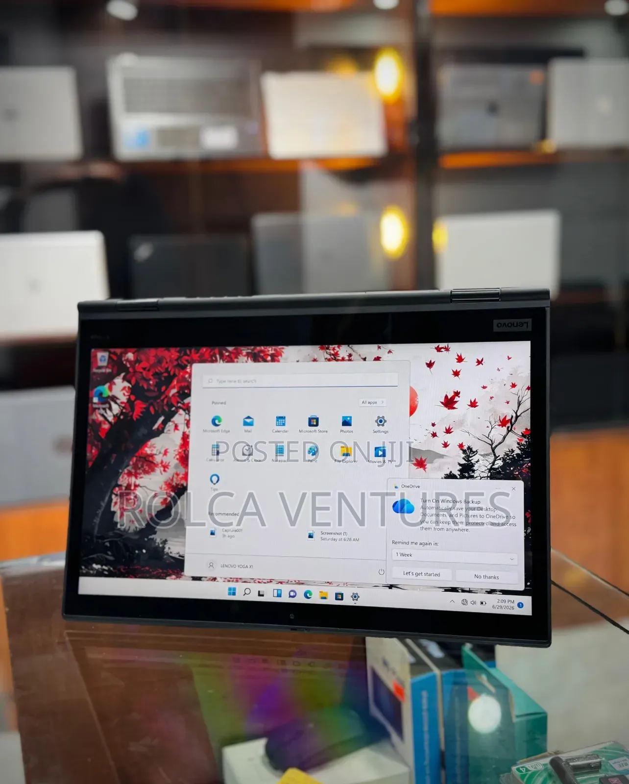 Laptop Lenovo ThinkPad X1 Yoga 16GB Intel Core i5 SSD 256GB