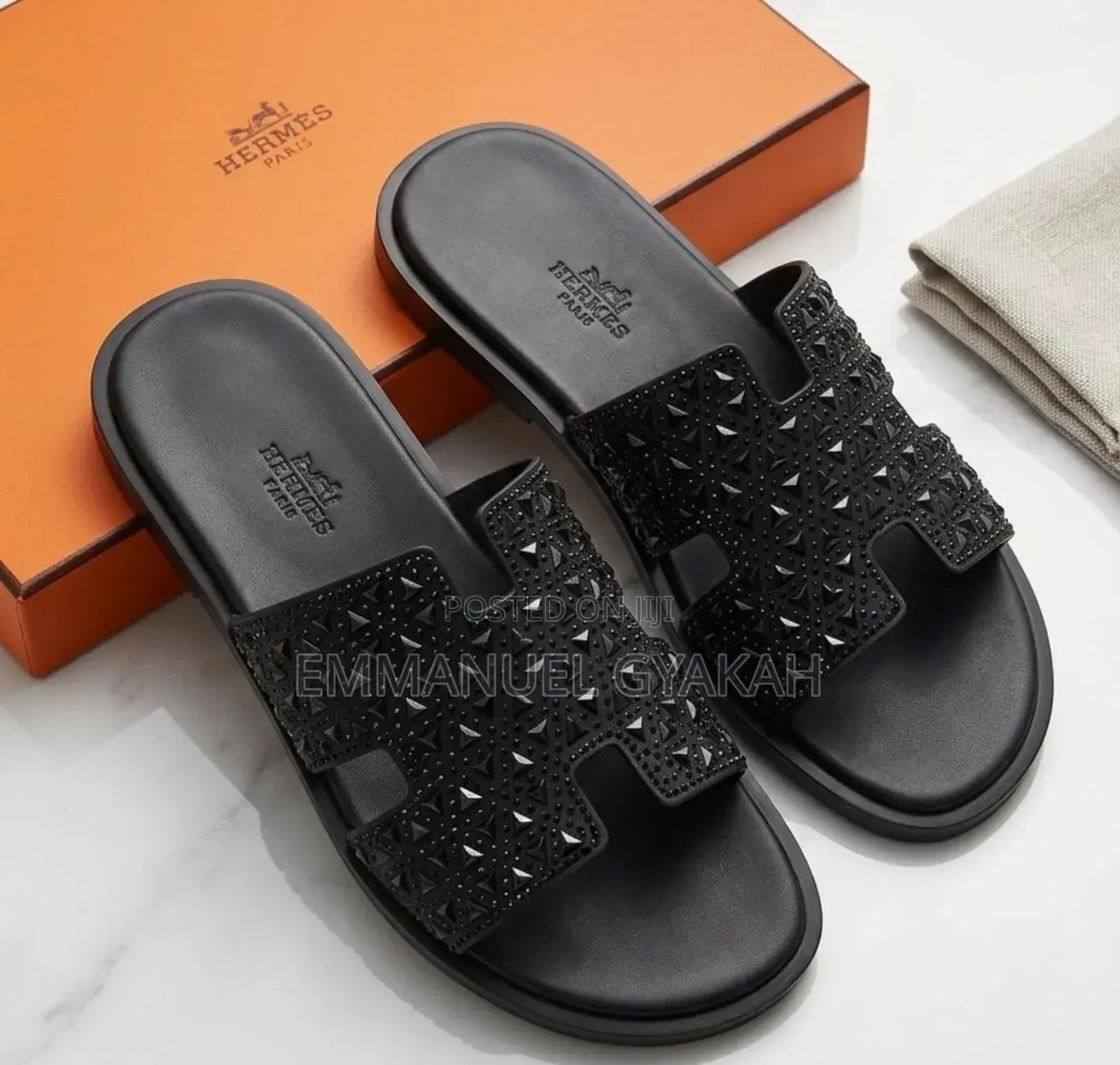 Versace, Hermes, Christians Louboutin Louis Vuitton Slippers
