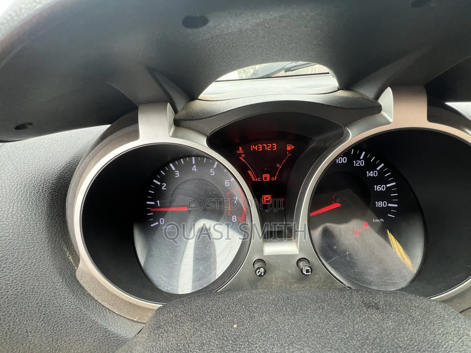 Nissan Juke 2018 Red