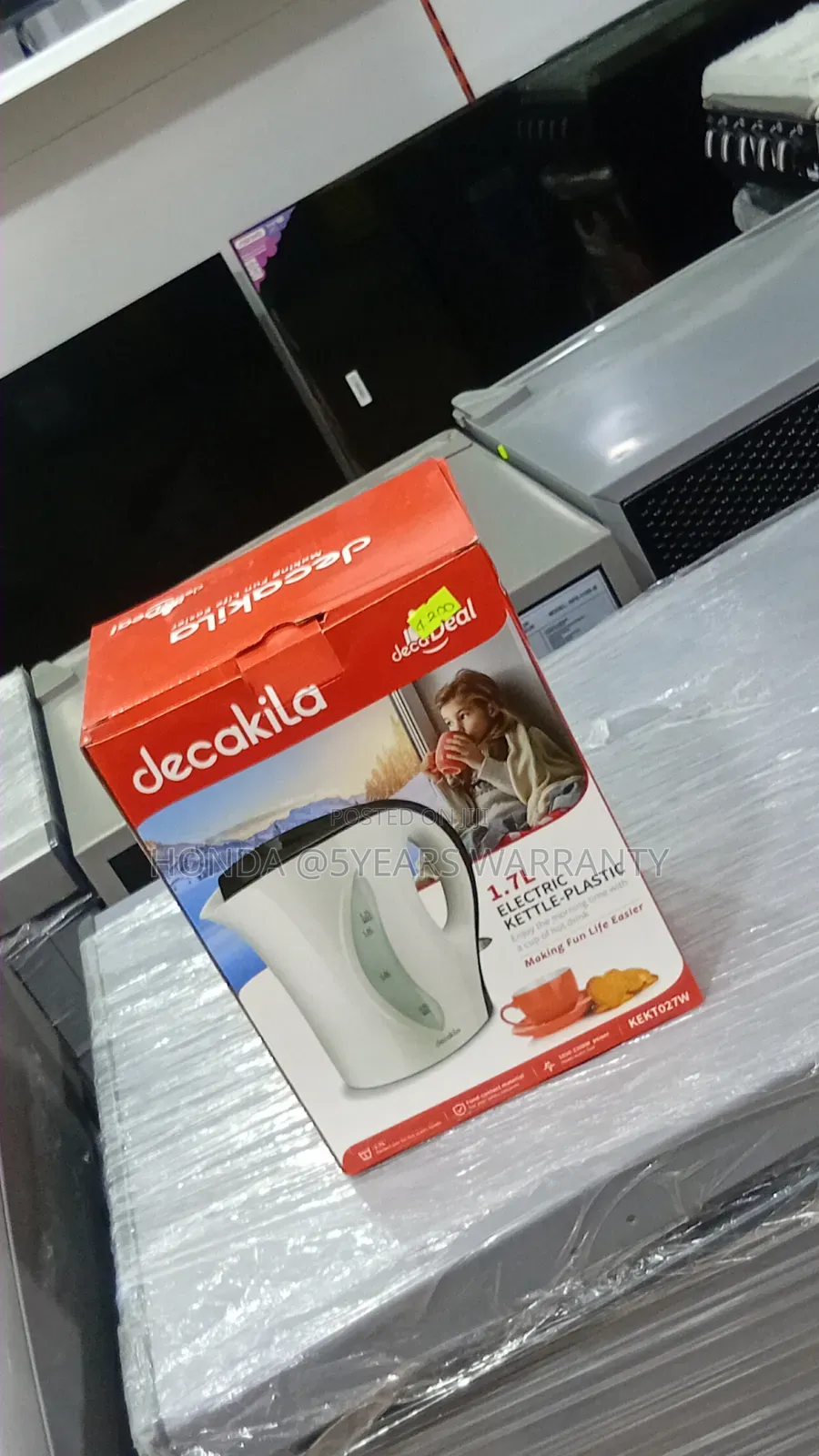 Experience Quick Heating and Lasting Quality With Decakila.