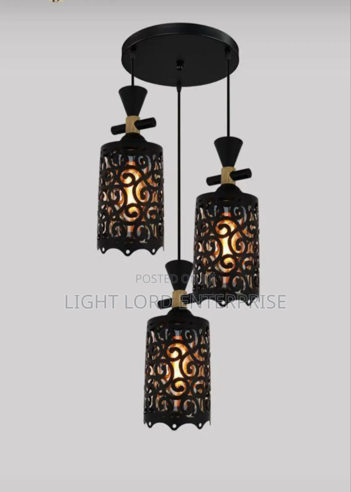 Jet Wine Shape Hanging Light