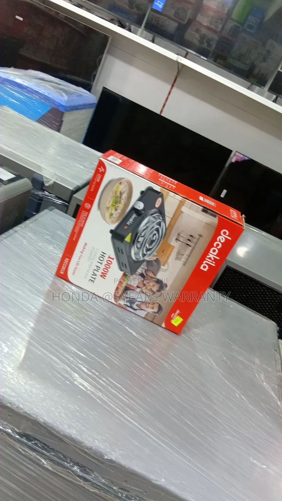 Decakila Hot Plate – Fast Heating, Easy Cooking, Perfect Every Day!