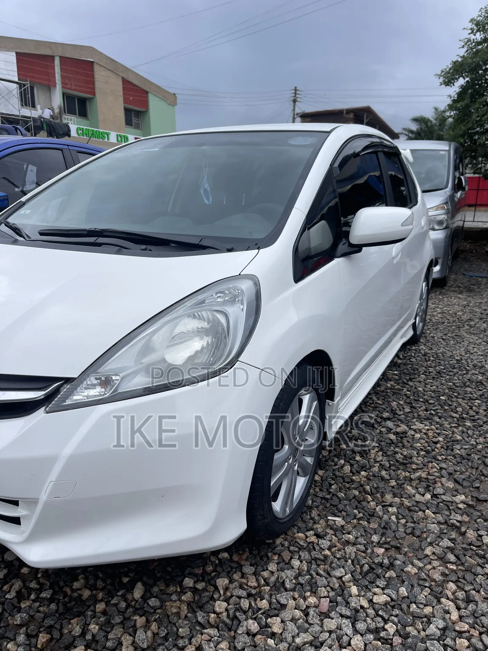 Honda Fit Automatic 2012 White