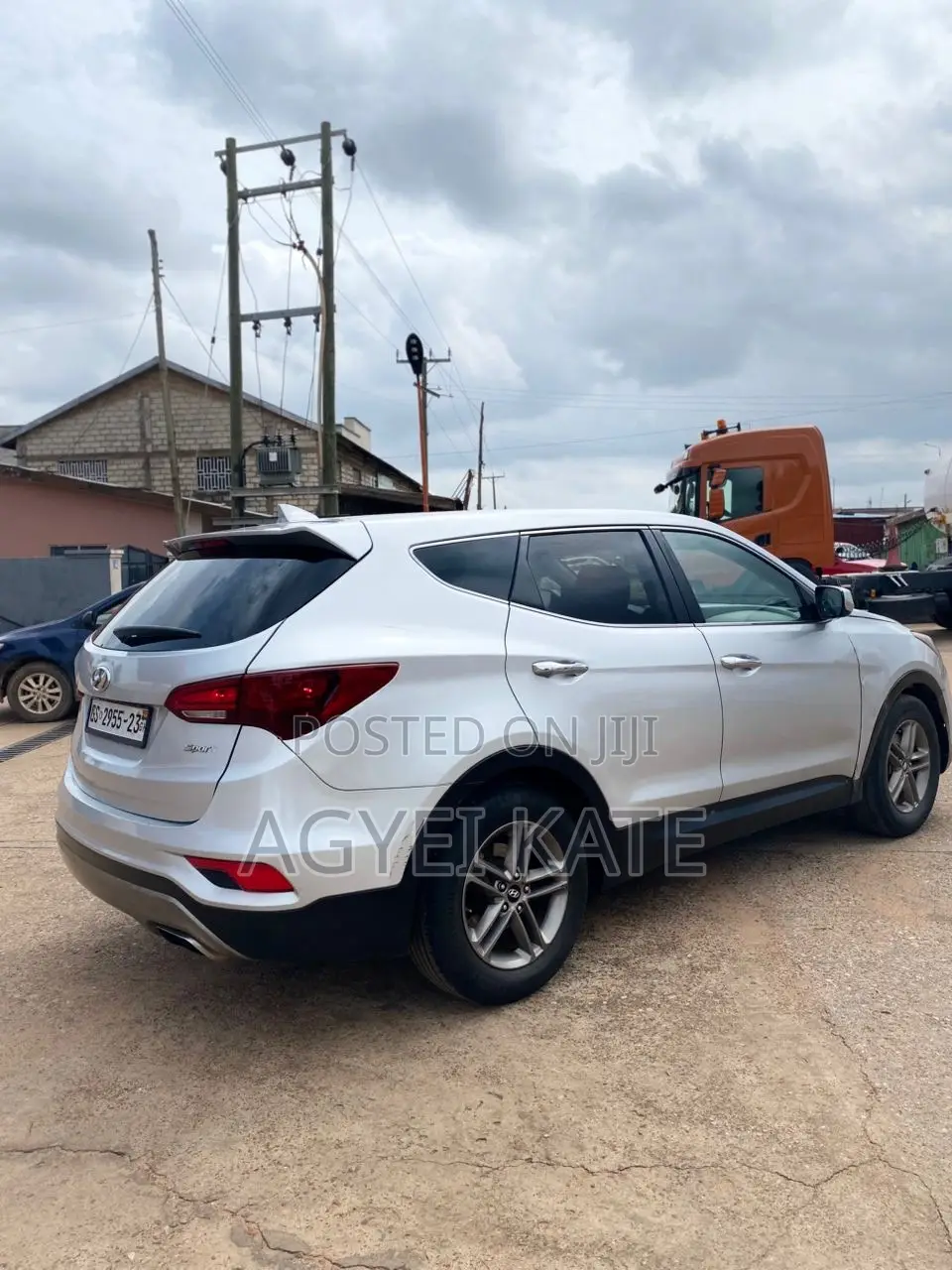 Hyundai Santa Fe 2017 Silver