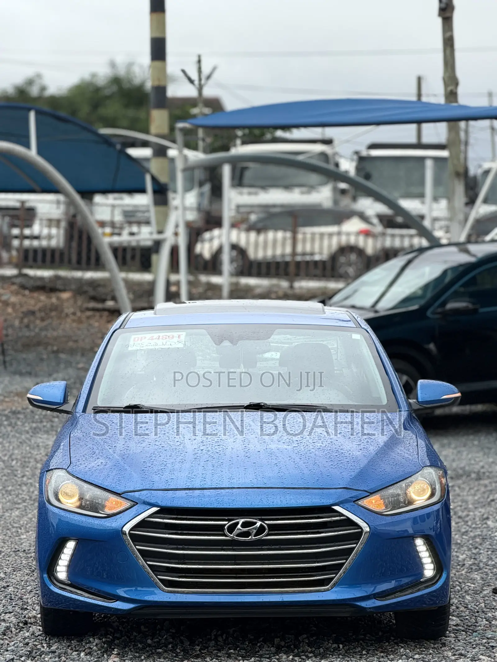 Hyundai Elantra Limited Sedan FWD (2.0L 4cyl 6A) 2017 Blue