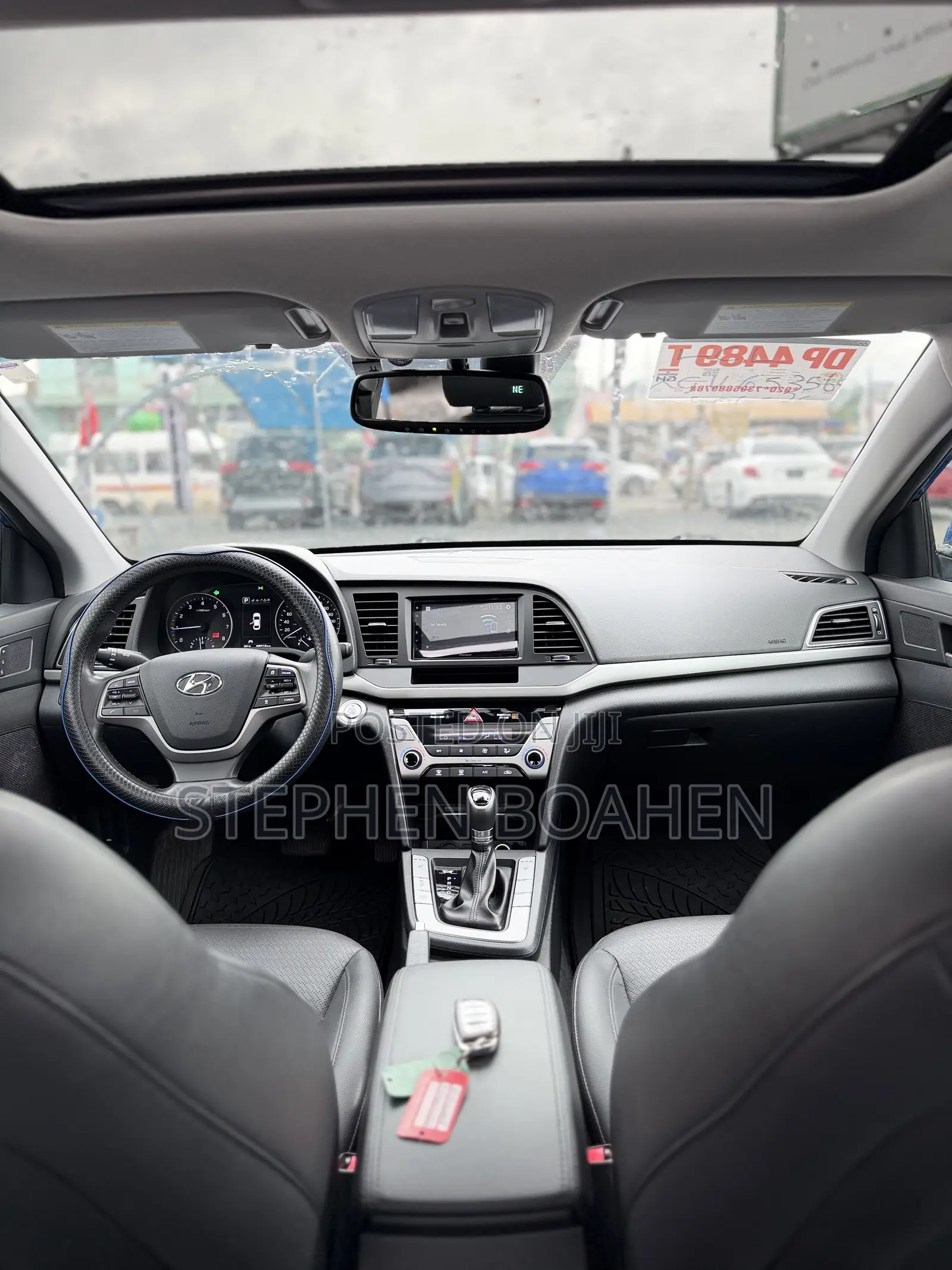 Hyundai Elantra Limited Sedan FWD (2.0L 4cyl 6A) 2017 Blue