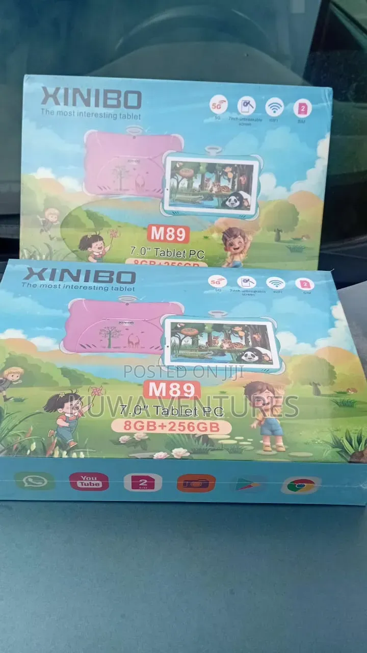Two 2+ Wifi Kids Tablet 8g Ram 256g With Accessories