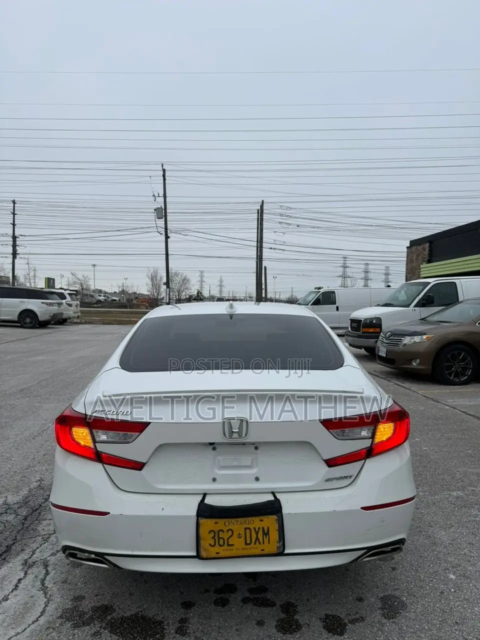 Honda Accord EX-L (1.5L 4cyl Turbo CVT) 2019 Black