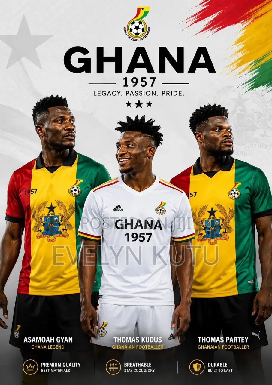 Ghana Coat of Arm Jersey