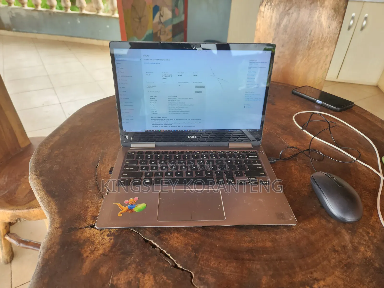 Laptop Dell Inspiron 13 7373 8GB Intel Core i5 SSD 256GB