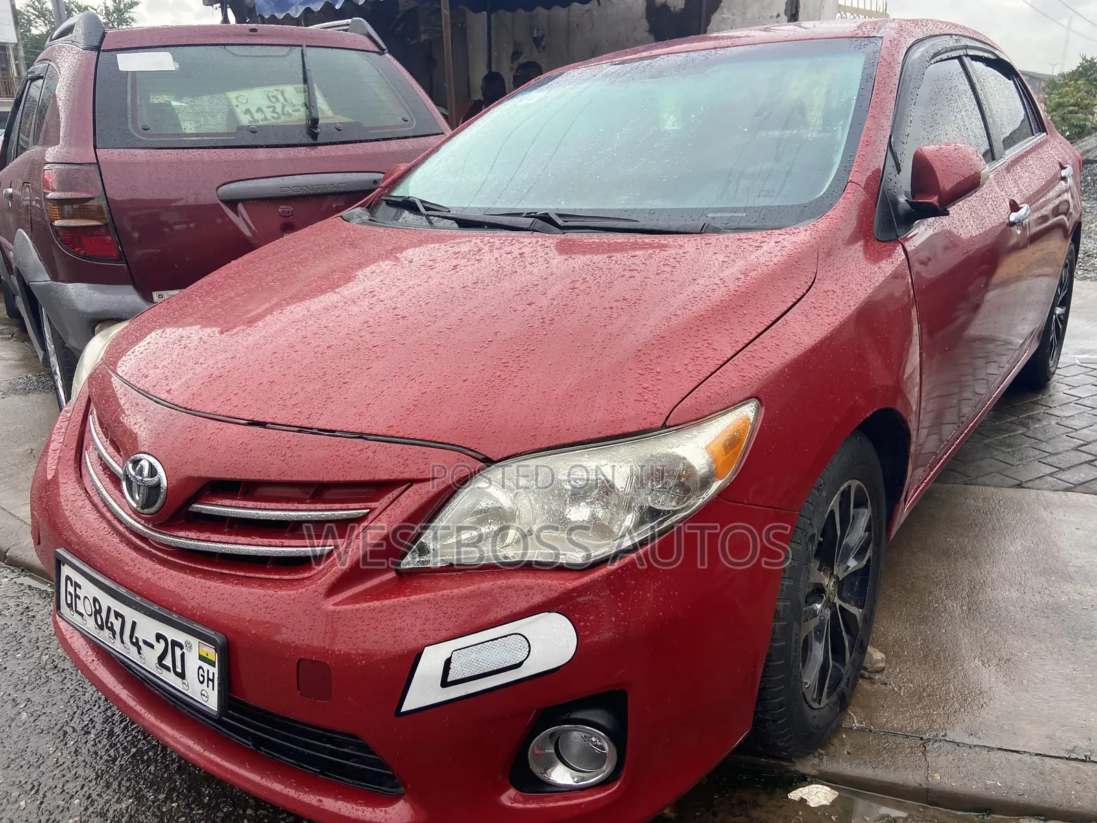 Toyota Corolla LE Special Edition 4dr Sedan (1.8L 4cyl 4A) 2013 Red