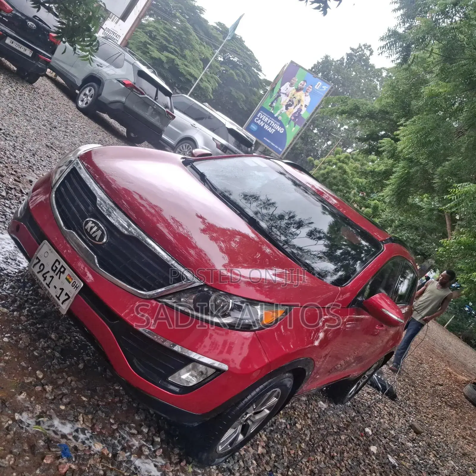 Kia Sportage SX 4dr SUV (2.0L 4cyl Turbo 6A) 2014 Red