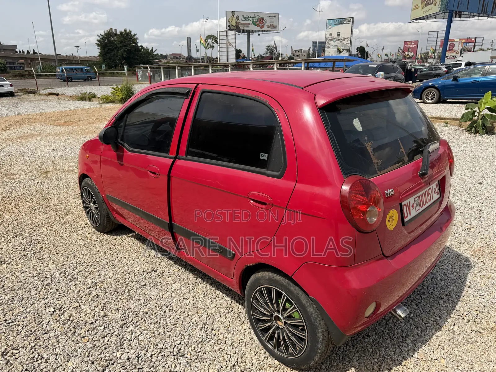Chevrolet Matiz 2014 Red