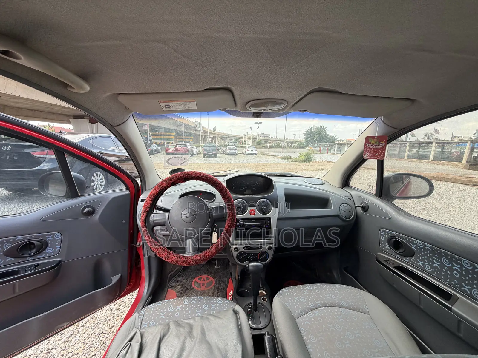Chevrolet Matiz 2014 Red