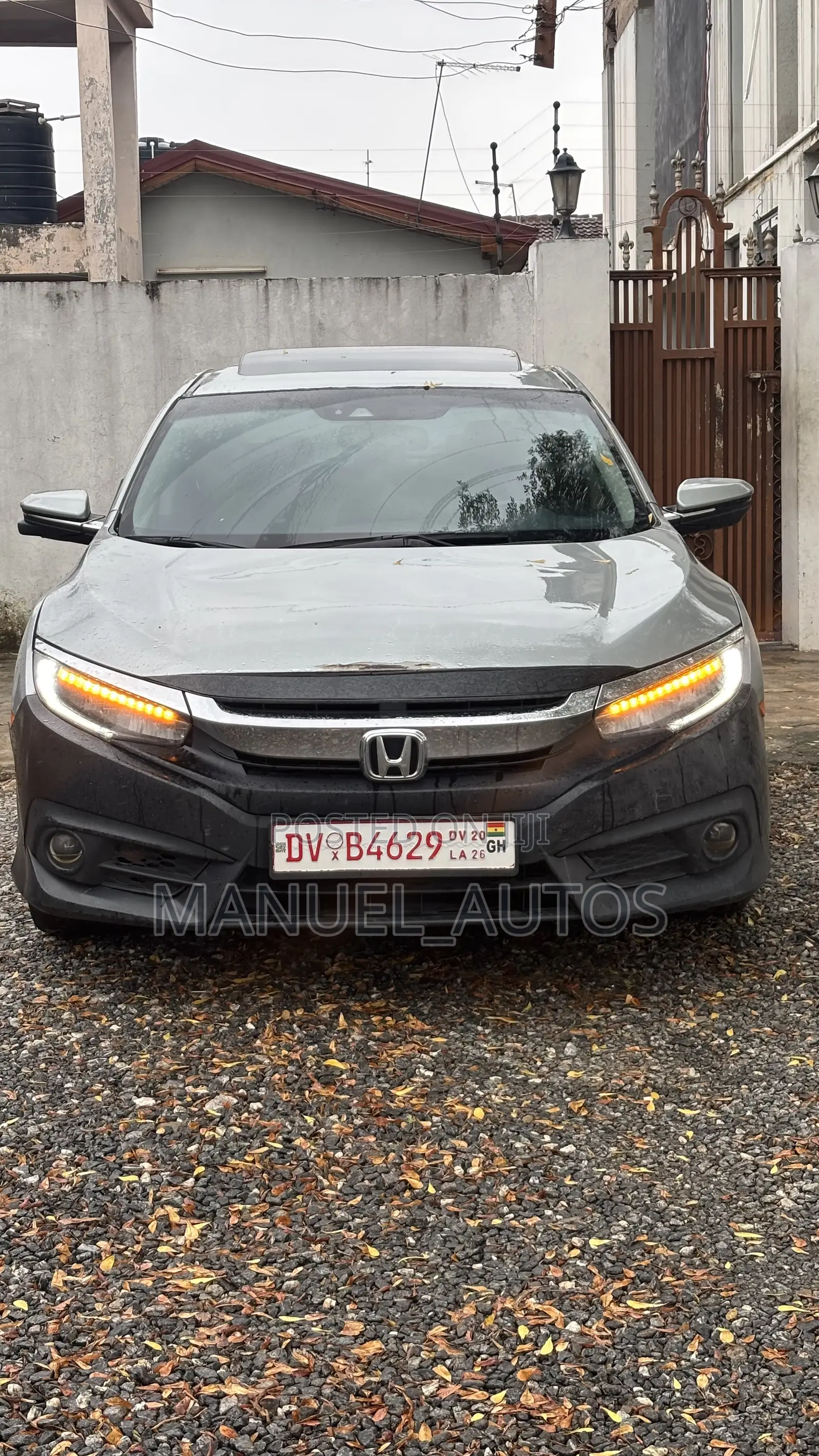 Honda Civic Touring Sedan 2018 Silver