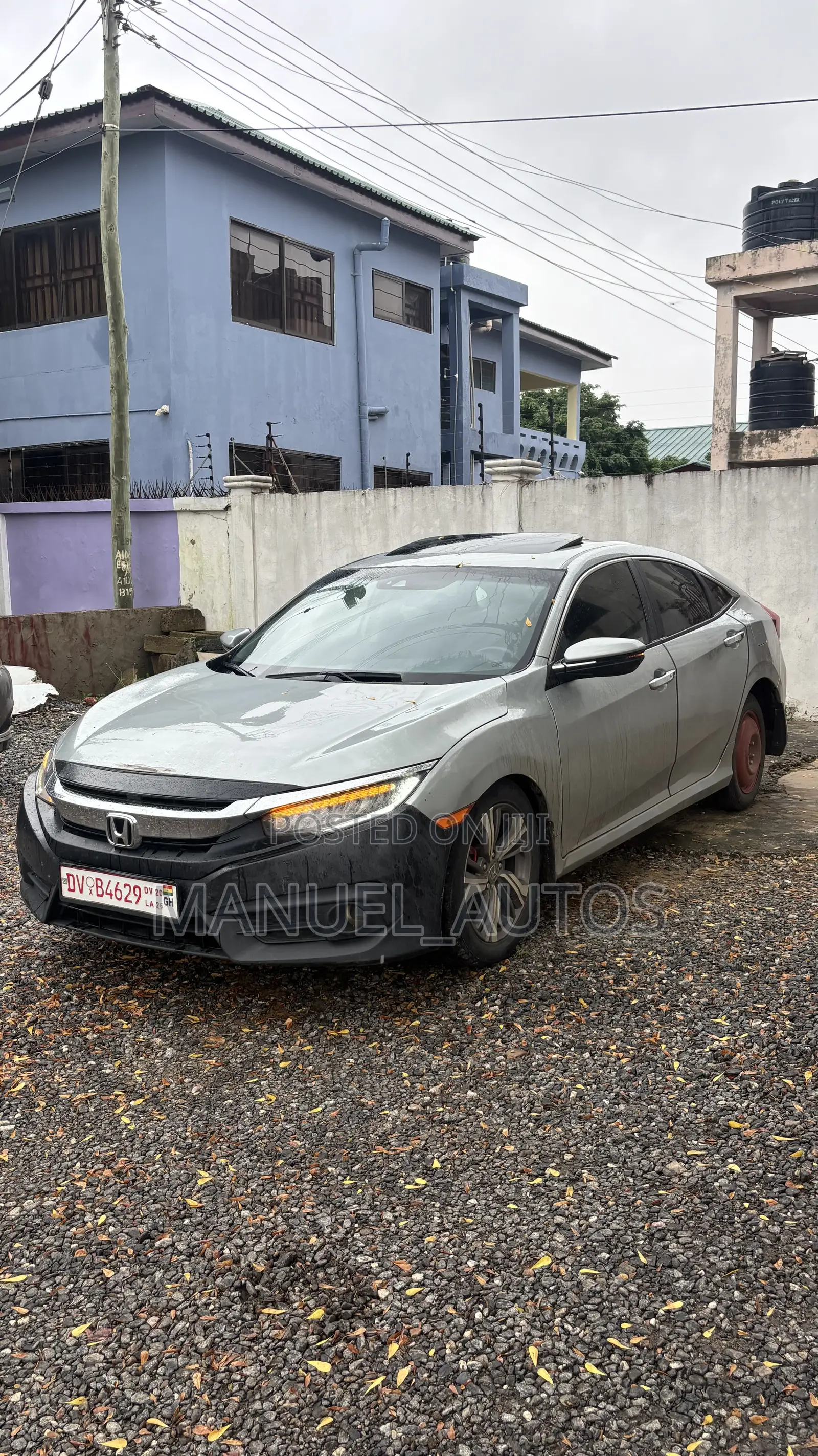 Honda Civic Touring Sedan 2018 Silver