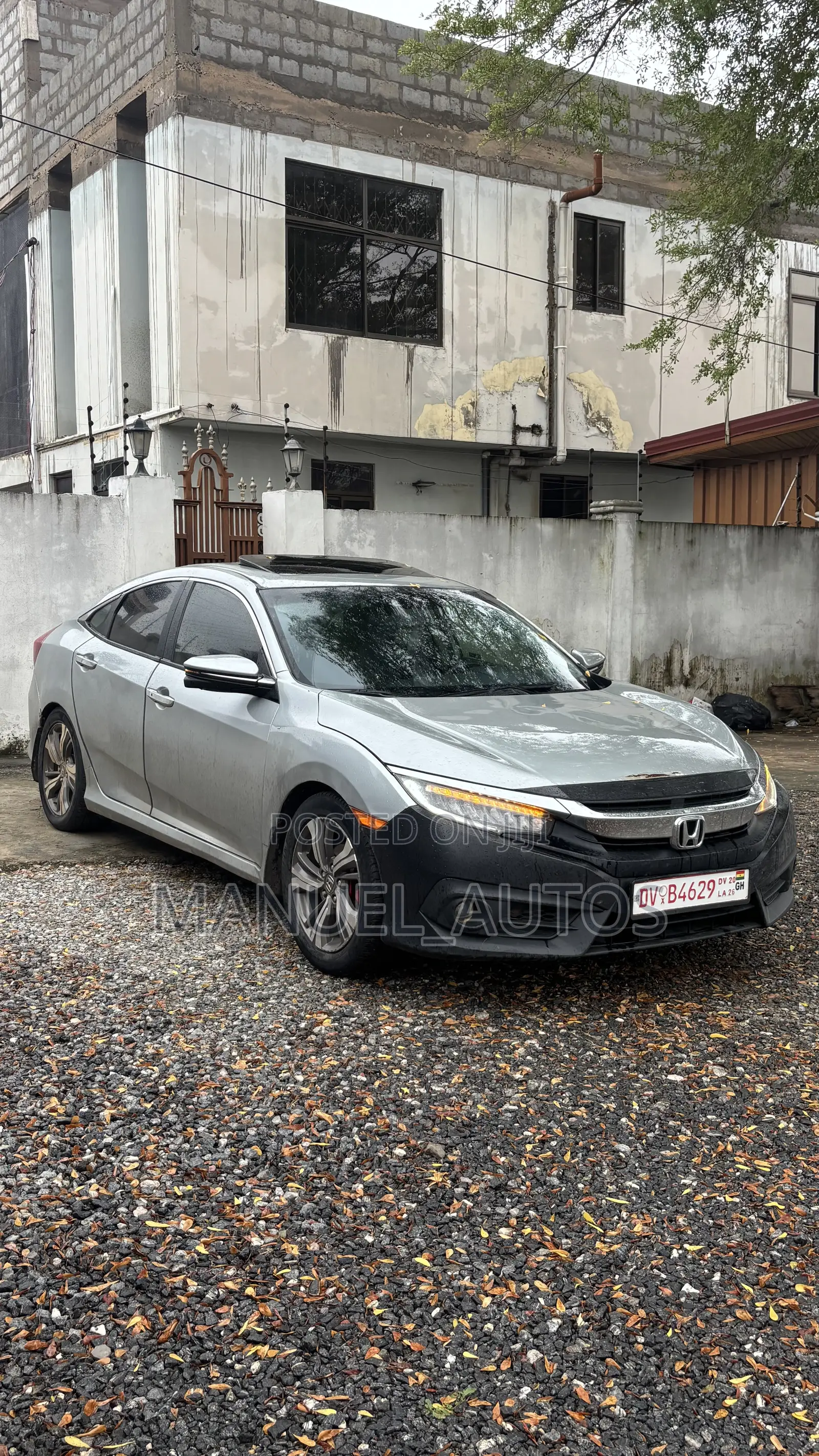 Honda Civic Touring Sedan 2018 Silver