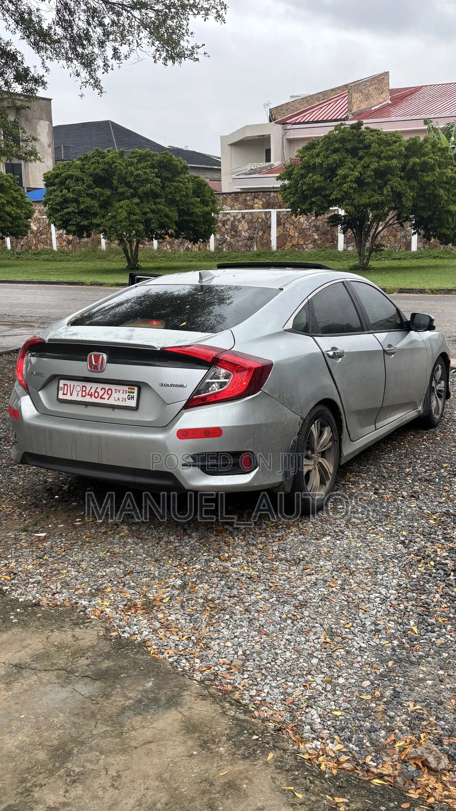 Honda Civic Touring Sedan 2018 Silver