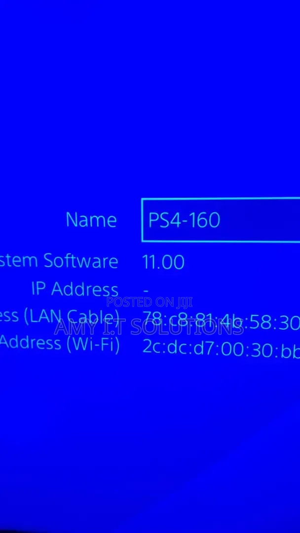 Ps4 Standard Jailbroken Loaded With Games.