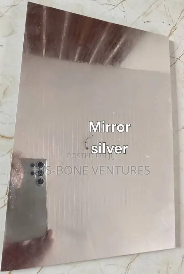 Mirror Charcoal Board(Silver)