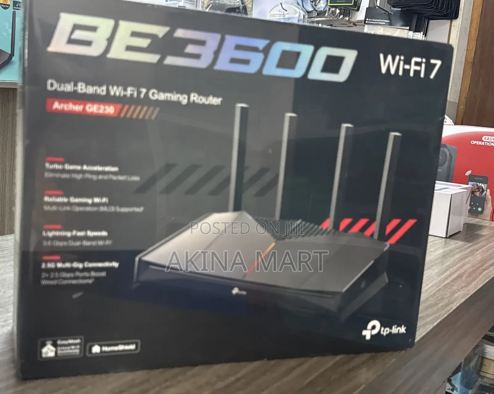 Tp-Link Dual-Band Wi-Fi7 Gaming Router Archer Ge230 Tp Link Wifi 7