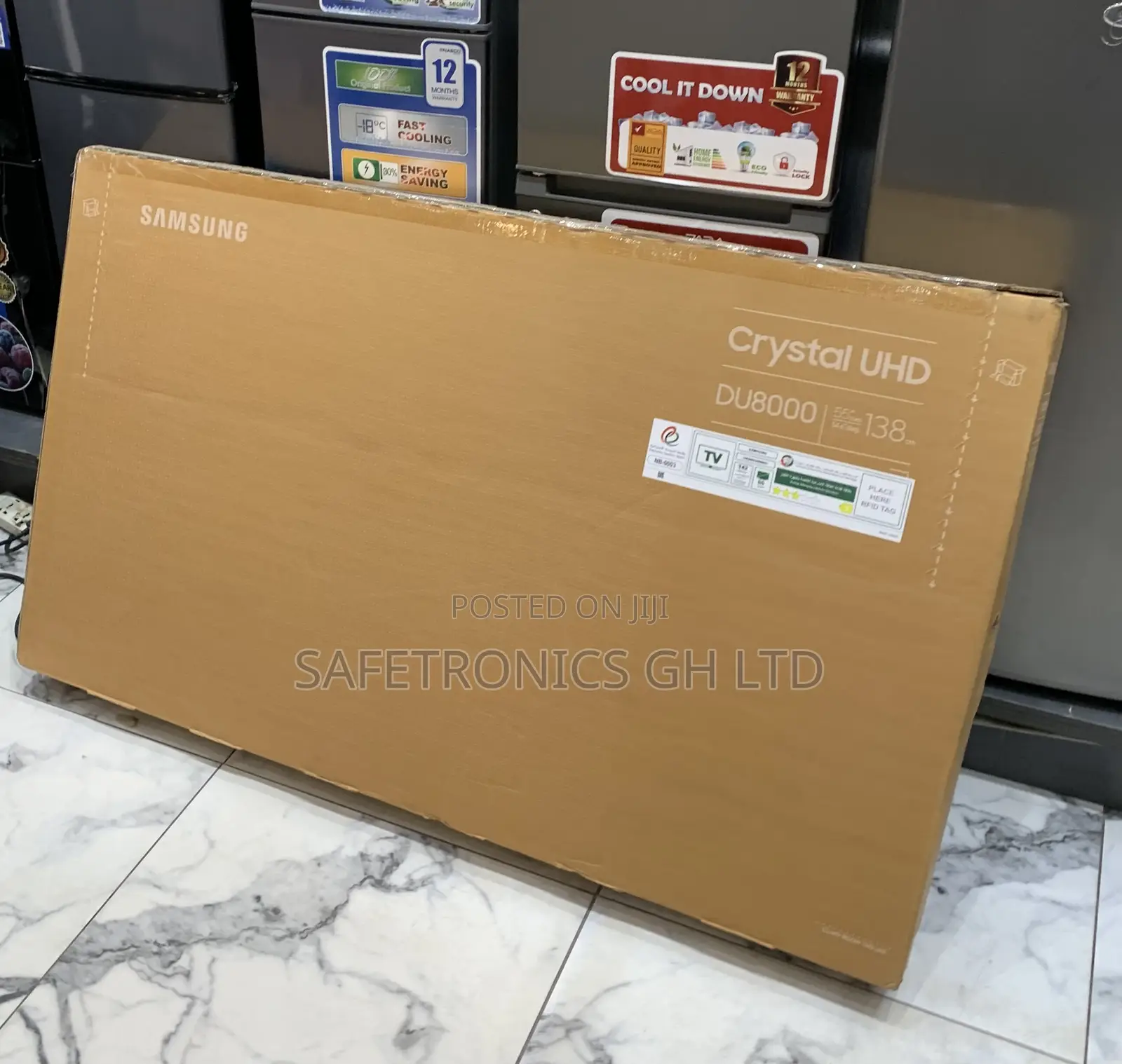 High Reliable 50" Crystal Uhd U8000f Smart Tv (2025)