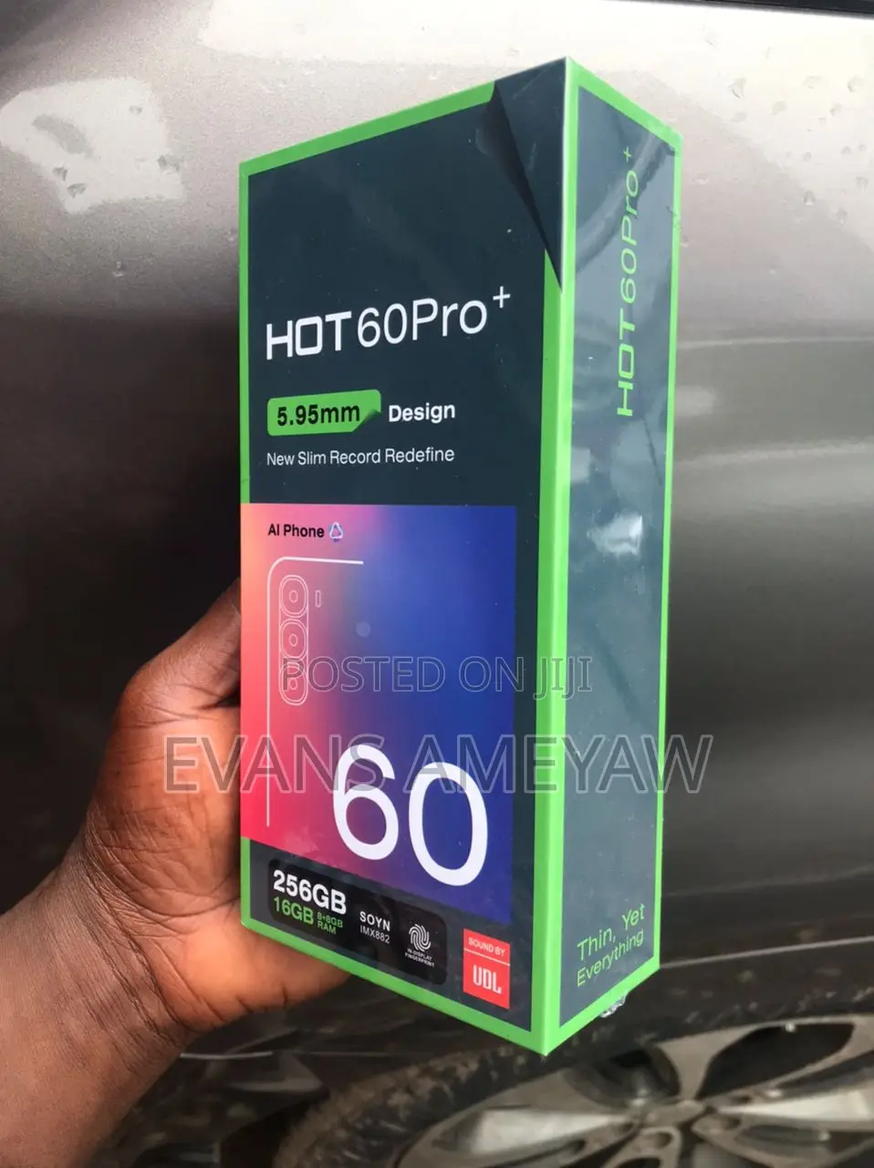 New Infinix Hot 60 Pro+ 256 GB Black