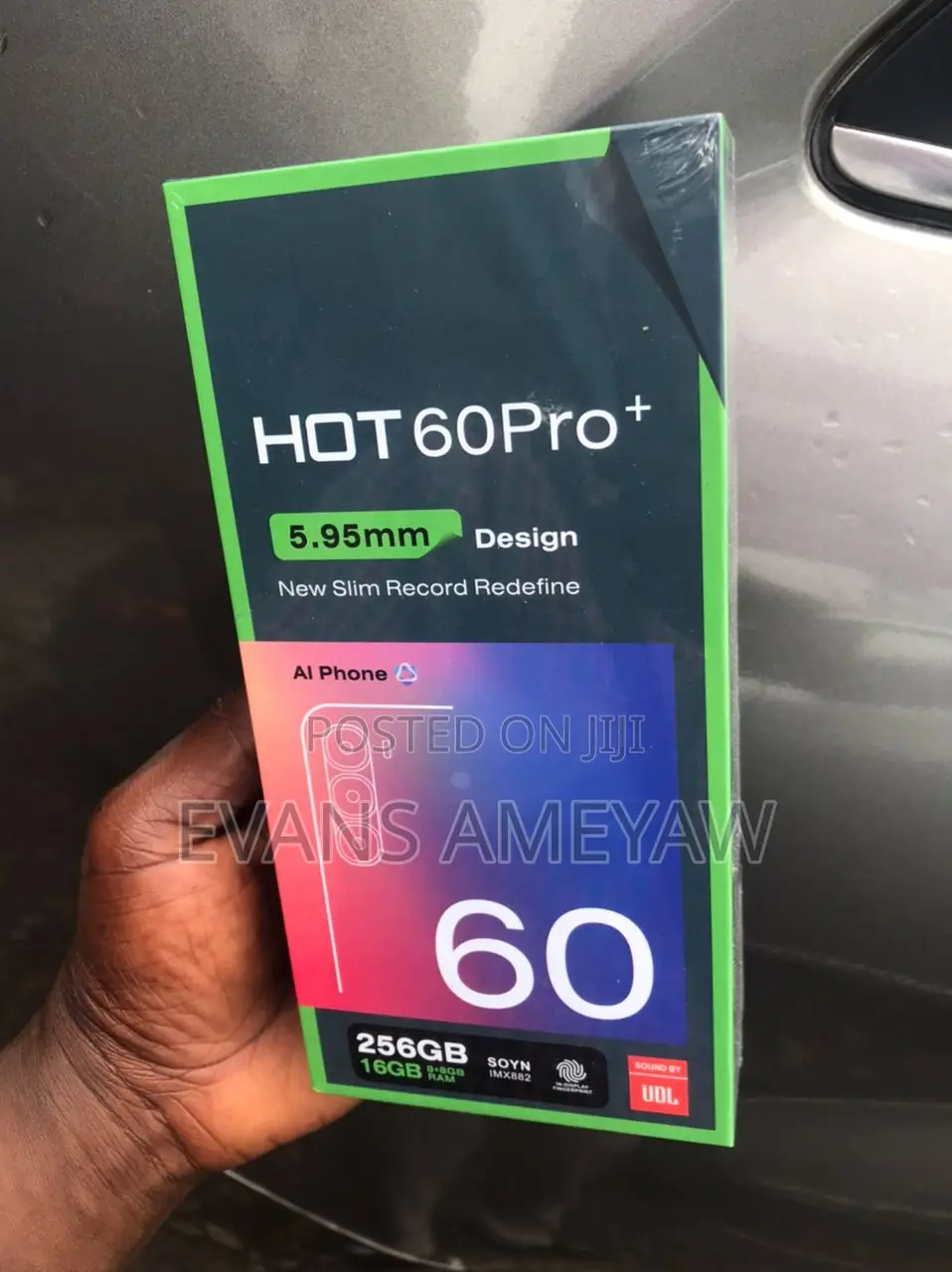 New Infinix Hot 60 Pro+ 256 GB Black