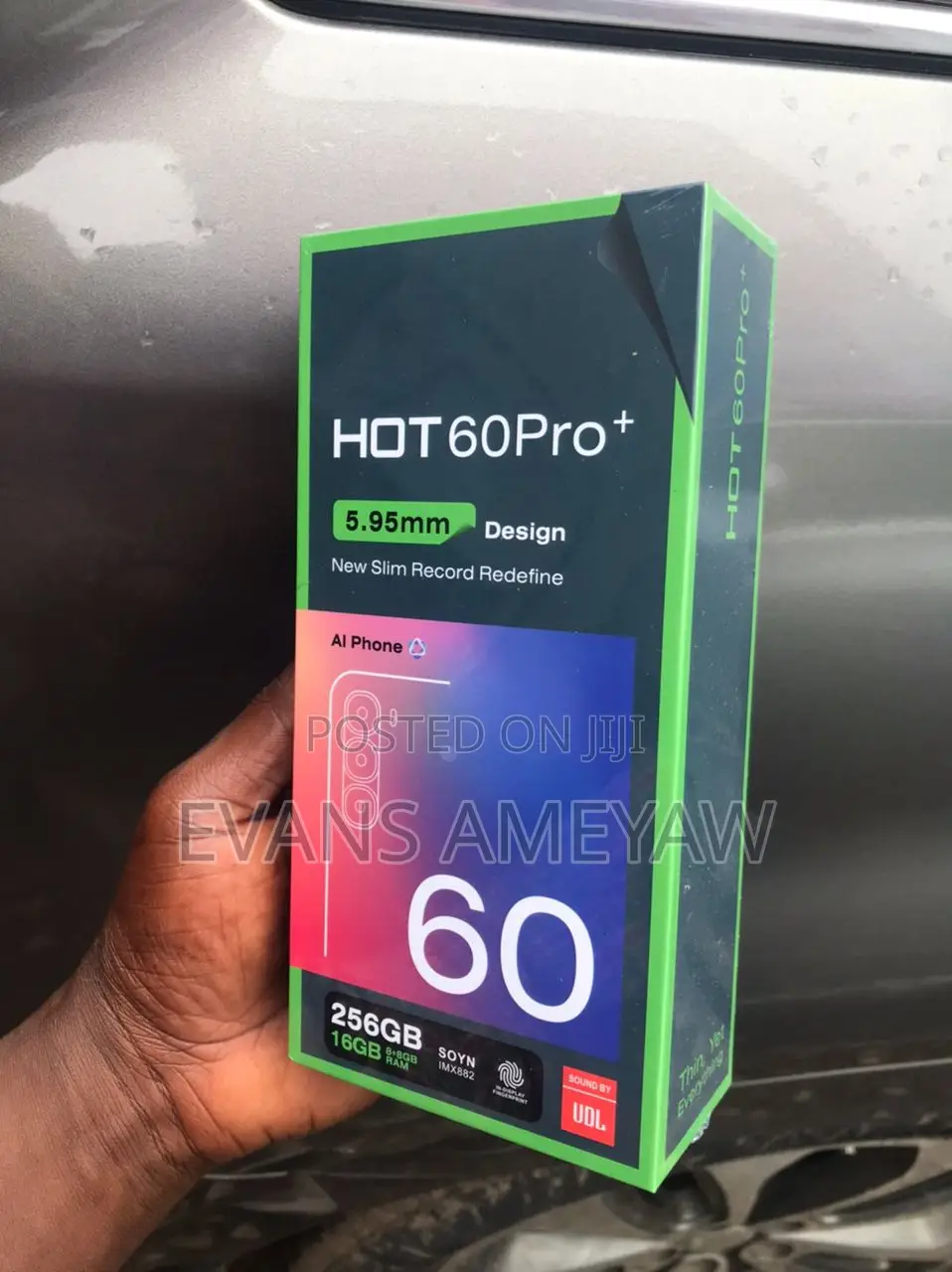 New Infinix Hot 60 Pro+ 256 GB Black