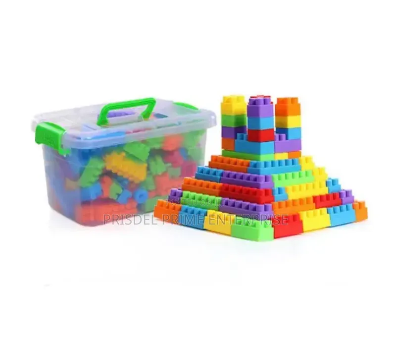 Kids Lego Blocks in a Container