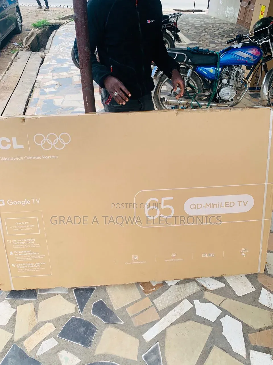 A Unique TCL Qled Google Tv