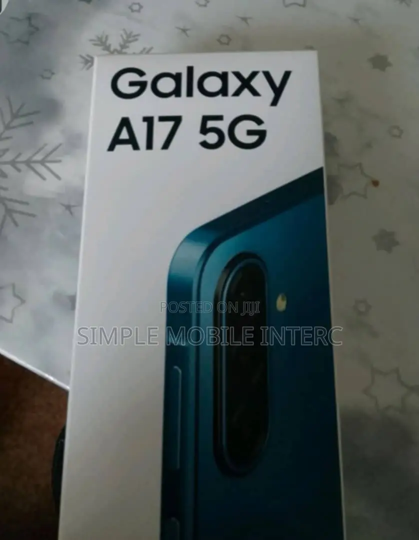 New Samsung Galaxy A17 5G 256 GB Black