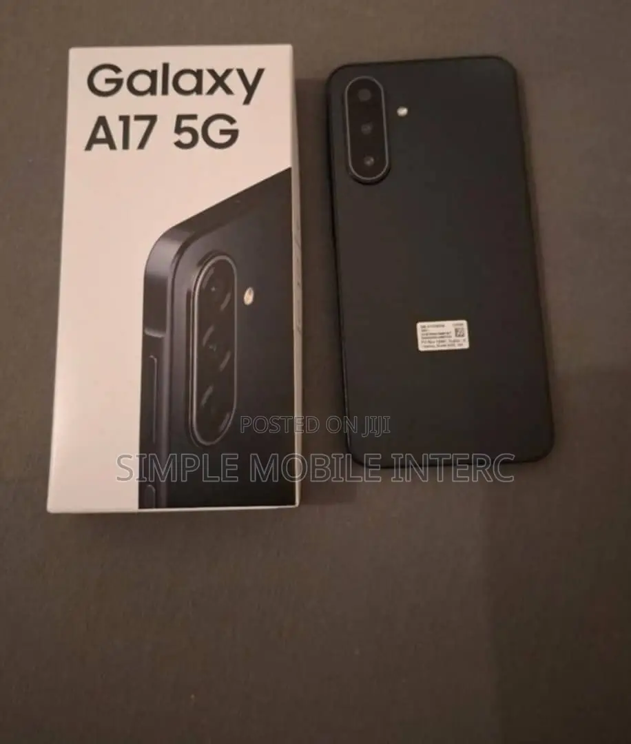 New Samsung Galaxy A17 5G 256 GB Black