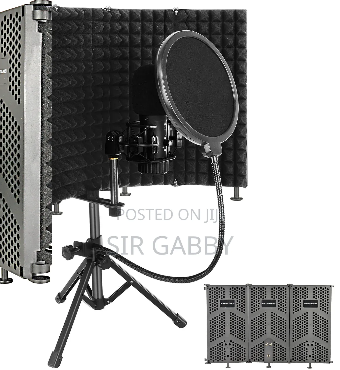Professional Sound Shield With Pop Filter