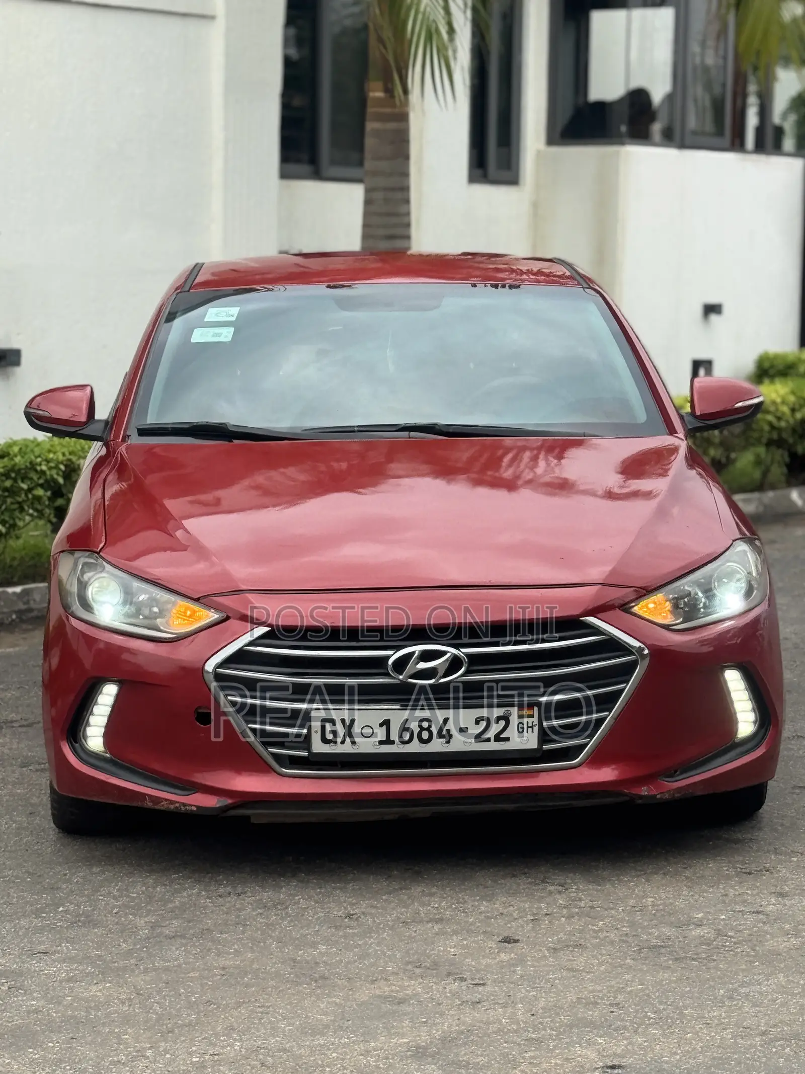 Hyundai Elantra ECO Sedan FWD (1.4L 4cyl 7A) 2017 Red