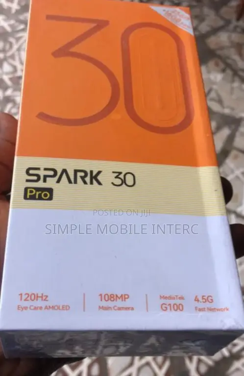 New Tecno Spark 30 Pro 256 GB Gold