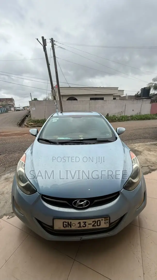 Hyundai Elantra Limited Sedan FWD (1.8L 4cyl 6A) 2013 Blue