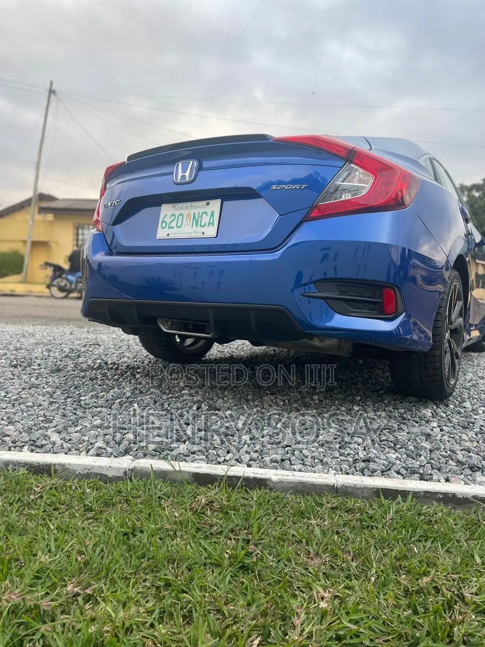 Honda Civic Sport Sedan 2020 Blue