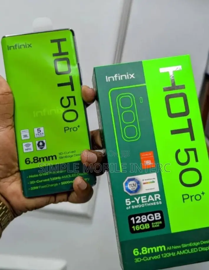 New Infinix Hot 60 Pro 256 GB Black