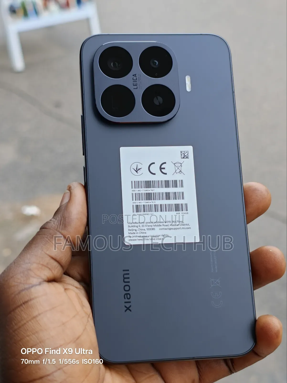 New Xiaomi 17 512 GB Black