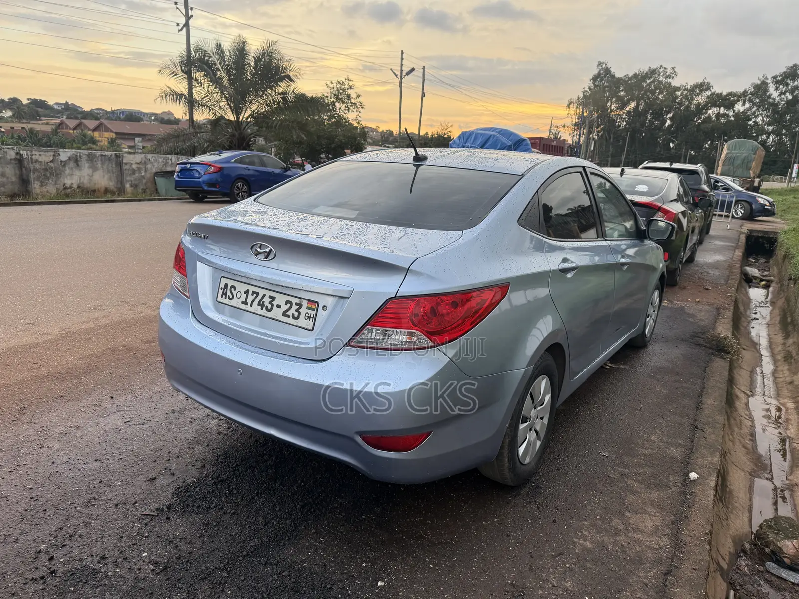 Hyundai Accent 2014 Blue