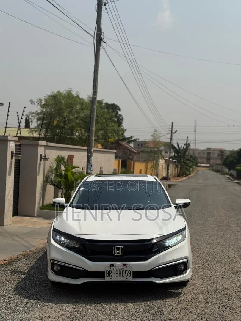 Honda Civic Touring Sedan 2020 White