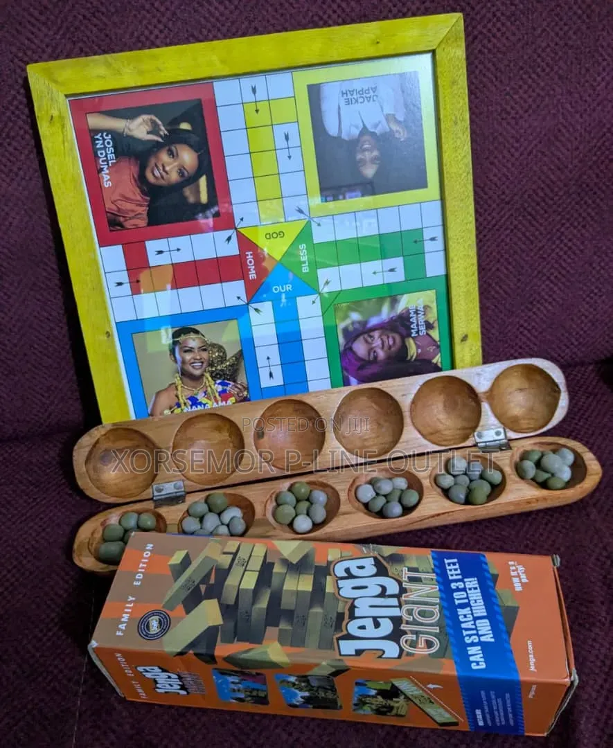 Ludo, Uno , Jenga