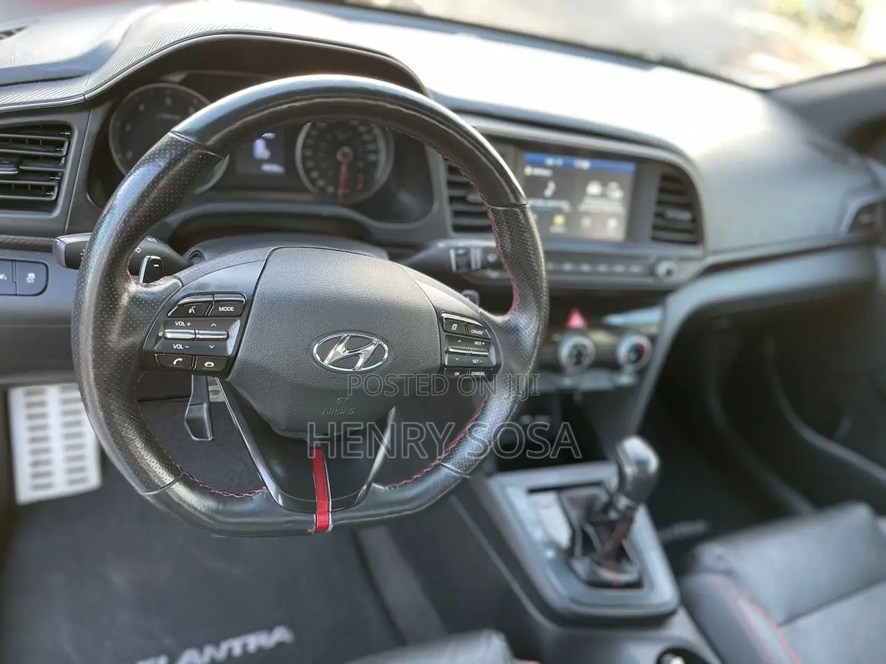 Hyundai Elantra Sport Sedan FWD (1.6L 4cyl 6M) 2017 Blue